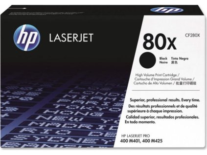 HP tisková kazeta černá velká, CF280X originál