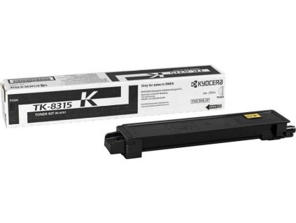 Kyocera toner TK-8315K/ 12 000 A4/ černý/ pro TASKalfa 2550ci