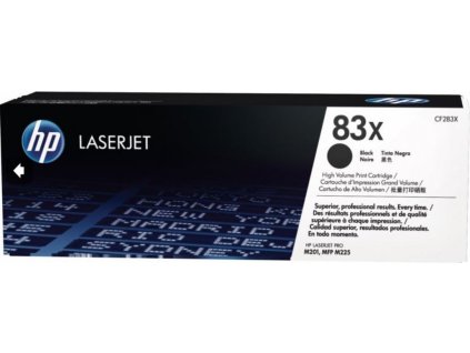 HP tisková kazeta černá velká, CF283X, originál