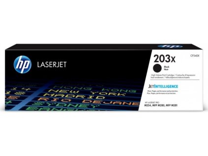 HP 203X High Yield Black Orig. LJ Cartridge,CF540X