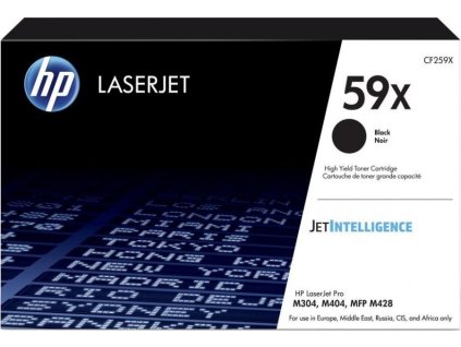 HP toner 59X (černý, 10 000str.) pro HP LaserJet Pro M404, HP LaserJet Pro MFP M428