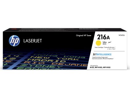 HP toner 216A (Žlutý, 850str) pro HP Color LaserJet Pro MFP M182/ M183