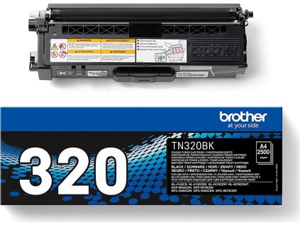 BROTHER tonerová kazeta TN-320BK/ 2 500 str./ černá