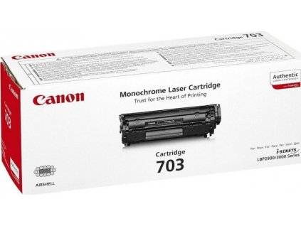 Canon originální toner CRG-703/ LBP-2900/ LBP-3000/ 2500 stran/ Černý