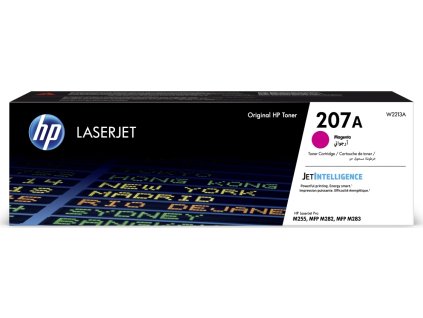 HP toner 207A (purpurový, 1250str) pro HP Color LaserJet Pro M255/MFP M282/ M283