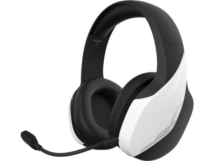 Zalman headset ZM-HPS700W / herní / náhlavní / bezdrátový / 50mm měniče / 3,5mm jack / bíločerný