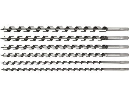 Sada vrtáků do dřeva 6 ks 460 mm