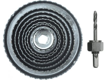 Sada vrtacích korunek do dřeva 9 ks