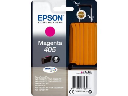 Epson inkoustová nápln 405 DURABrite Ultra Ink/ C13T05G34010/ Magenta
