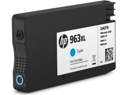 HP 963XL ink. azurová (3JA27AE)