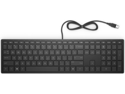 HP Pavilion Keyboard 300/Drátová USB/CZ-Layout/Černá