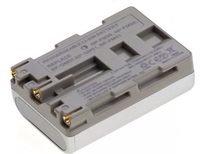 Baterie T6 power Sony NP-FM50, NP-FM51, NP-FM30, NP-QM50, NP-QM51, 1700mAh, 12,2Wh