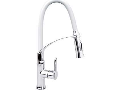 Baterie dřezová flexibilní 2 - bílá