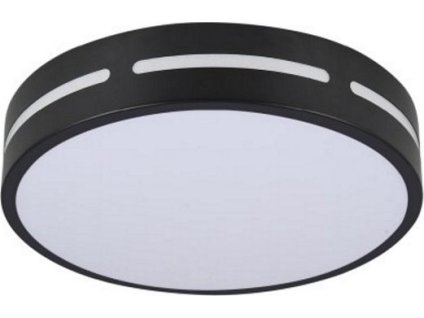 IMMAX NEO LITE PERFECTO SMART stropní svítidlo kruh 30cm, 24W černé TUYA Wi-Fi