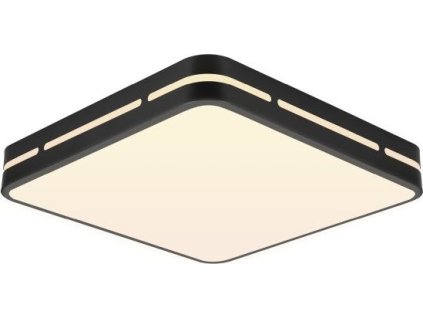 IMMAX NEO LITE PERFECTO SMART stropní svítidlo čtverec 30cm, 24W černé TUYA Wi-Fi