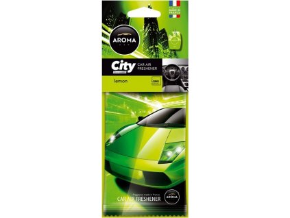 Osvěžovač AROMA CAR CITY LEMON