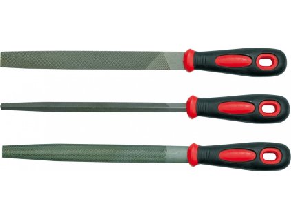 Sada pilníků zámečnických 200 mm 3 ks VOREL