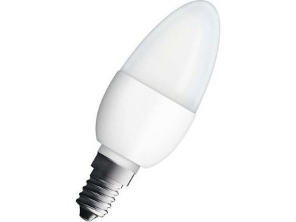 Osram LED žárovka E14  5,7W 2700K 470lm Value B40-svíčka matná