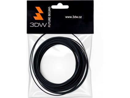 3DW - ABS filament 1,75mm černá, 10m, tisk 220-250°C