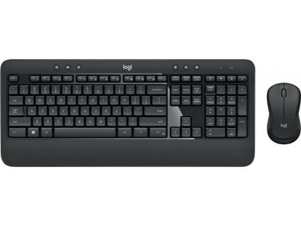 Logitech set klávesnice a myši MK540 ADVANCED/ bezdrátový/ 2.4GHz/ USB přijímač/ US/ černý
