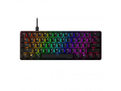 HP HyperX Alloy Origins 60 HX/Drátová USB/US layout/Černá