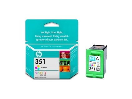 HP 351 - 3barevná inkoustová kazeta, CB337EE
