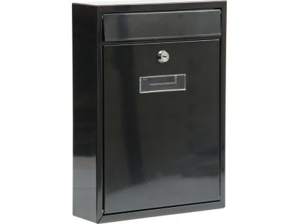 Poštovní schránka 360x260x80mm černá