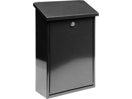 Poštovní schránka 400x250x100mm černá