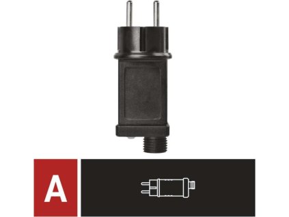 Napájecí zdroj pro vánoční spojovací osvětlení Standard/Profi, venkovní i vnitřní, časovač