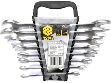 Sada klíčů plochých 8 ks 6 - 22 mm