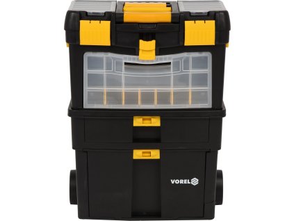 Pojízdná skříň na nářadí s odnímatelným organizérem