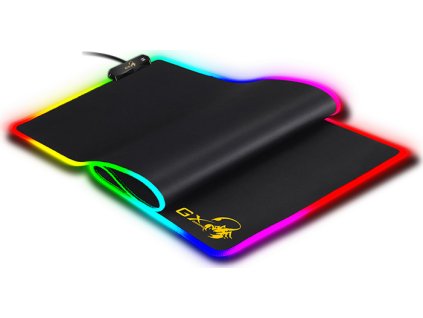 GENIUS GX GAMING podložka pod myš GX-Pad 800S RGB/ 800 x 300 x 3 mm/ USB/ RGB podsvícení