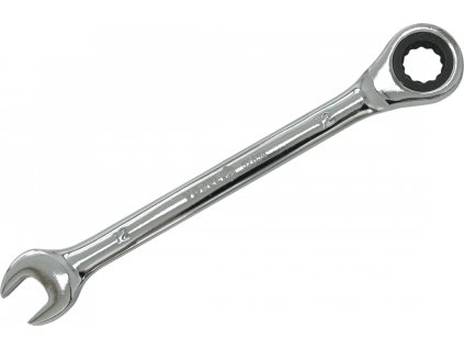 Klíč očkoplochý ráčnový 12 mm CrV