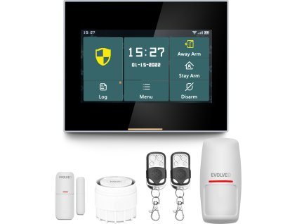 EVOLVEO Alarmex Pro, chytrý bezdrátový Wi-Fi/GSM alarm