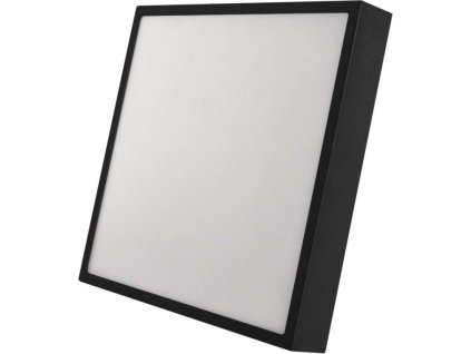 LED přisazené svítidlo NEXXO, čtvercové, černé, 28,5W, se změnou CCT