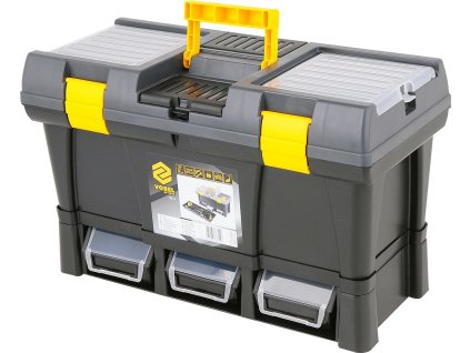 Box na nářadí plastový 20" + 3x zásuvka
