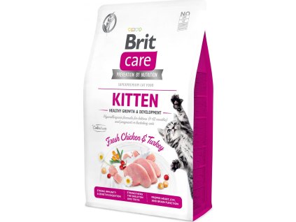 Brit Care 2,0kg cat Kitten Healthy Growth, Grain-Free