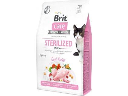 Brit Care 2,0kg cat Sterilized Sensitive, Grain-Free