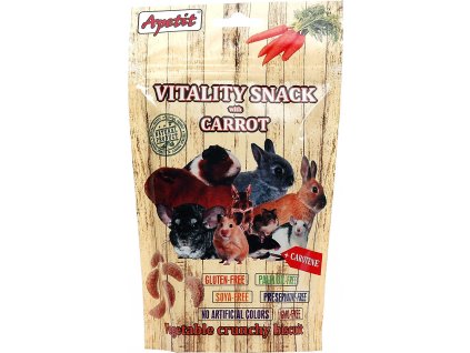 Apetit Vitality snack s mrkví 80g