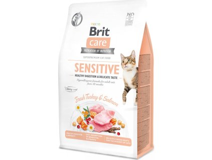 Brit Care 400g Sensitive Healthy Digestion, Grain-Free cat