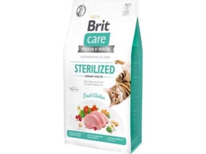 Brit Care 7,0kg cat Sterilized Urinary Healthy Grain-Free