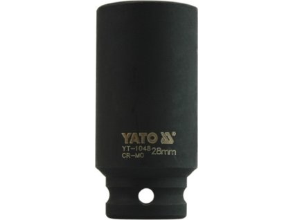 Nástavec 1/2" rázový šestihranný hluboký 28 mm CrMo