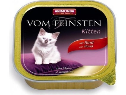 Animonda Vom Feinsten Kitten paštika pro koťata hovězí 100g