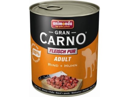 Animonda GranCarno Adult konzerva pro psy hovězí+kuře 400g