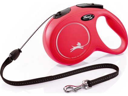 Flexi New Classic S šňůra 8m/12kg červená