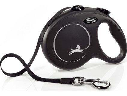 flexi New Classic L páska 5m/50 kg černé