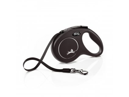 flexi New Classic M páska 5m/25 kg černé