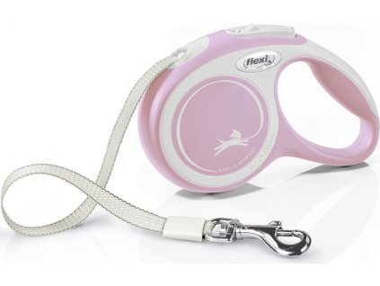 flexi New Comfort XS páska 3m/12kg růžové