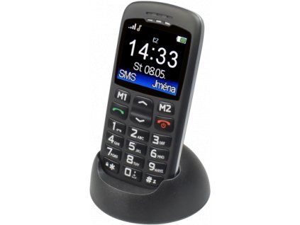 ALIGATOR A670 Senior černý + stol.nab.