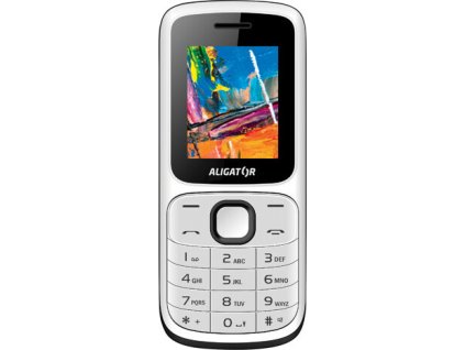 ALIGATOR D210 Dual sim bílo-černý